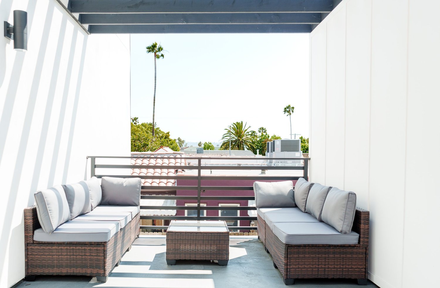 Balcony at the Reign Recovery residence